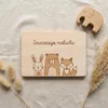 deska drewniana bukowa śniadaniowa 22x15x1 cm Podgląd zdjęcia produktu 9