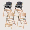LIONELO Megan Chaise haute en bois, évolutive de 6 mois à Voir les images du produit 7