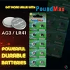 10 x AG3 LR41 1,5V Alkaline Knopfzellen Quecksilber - LR736 Produktbild-Vorschau 3