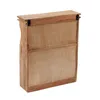 NÁSTĚNNÁ SKŘÍŇKA "RIBERA" | se skleněnými dvířky, 73 cm | Náhled obrázku produktu 5