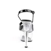 ASPIRE-609 Damen Sandale von Pleaser, Schwarz Transparent , Produktbild-Vorschau 4