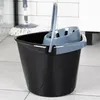 Secchio per mocio con strizzatore, plastica, nero, 10 l Anteprima dell’immagine prodotto 8