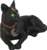 Liegende Katze mit Halbmond & Mond Halsband 29cm Produktbild-Vorschau 6