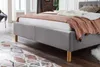 Polsterbett Bett Modell Lena hellgrau-140x200cm Produktbild-Vorschau 5