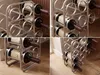 FineBuy, scaffale per vino da 47 cm, argento, design Anteprima dell’immagine prodotto 5