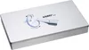A white rectangular box with the LAMY logo and a graphic of a fountain pen nib. Produktbild-Vorschau
