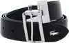 Kožený opasek LACOSTE Elegance Punch Plain Leather Belt Náhled obrázku produktu 2