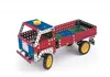 A toy construction truck made of metal parts. Produktbild-Vorschau