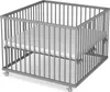 Laufgitter 100x100 cm mit Matratze - grau - Premium Produktbild-Vorschau 10