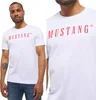 MUSTANG Herren, T-Shirt STYLE ALEX C LOGO TEE, L, Weiß, Produktbild-Vorschau 1