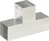 vidaXL Post Connector 4 ks. T-tvar Pozinkovaný kov 91 x 91 Náhľad obrázku produktu 1