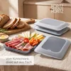 Moritz & Moritz 4er Set Aufschnittbox stapelbar – Produktbild-Vorschau 4