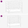 vidaXL Distributeur d'aliments pour bétail Argent 100 x 60 Voir les images du produit 6