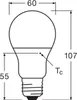 OSRAM LED LAMP WITH CLASSIC A in A-Form, LED-Lampe, Matt, Produktbild-Vorschau 5
