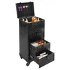 Make-up case černý salonní vozík se zásuvkami Organizér na Náhled obrázku produktu 3