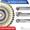 GARLAVIE Unkrautbürste für Motorsensen – Freischneider Produktbild-Vorschau 2