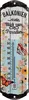 LANOLU Retro Blechschild BALKONIEN THERMOMETER Produktbild-Vorschau 1