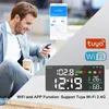 Tuya WiFi decibel metr 4v1 Teplota vlhkost decibel test Náhled obrázku produktu 6