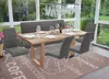 Set 4x Esszimmerstuhl+Sitzbank MCW-G55, Bank Küchenstuhl Produktbild-Vorschau 8