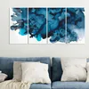 DEQORI Glasbild Echtglas 4x30x60 cm 'Tanz der Tinte' Produktbild-Vorschau 4