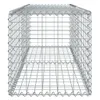 vidaXL Gabion avec couvercle 200x50x50 cm Fer galvanisé Voir les images du produit 4