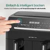 Emerio Doppel-Heißluftfritteuse 2600 W – 2×3,6 L Produktbild-Vorschau 5