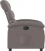 vidaXL Relaxsessel Taupe Stoff Produktbild-Vorschau 4