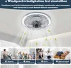 XINZI Ventilateur de plafond LED 60W - Lampe ventilateur 2 Voir les images du produit 4