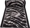 Tapiso Läufer DREAM Modern Grau Zebra Schlafzimmer  80 x Produktbild-Vorschau 7