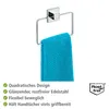 WENKO Handtuch Halter QUADRO ohne bohren Edelstahl Ring Produktbild-Vorschau 3