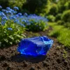 Blaue Glasbrocken 20 kg (10–20 cm) – Dekoratives Produktbild-Vorschau 3