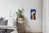 MuchoWow® Textilposter Mädchen mit Perlenohrring - Delfter Produktbild-Vorschau 3