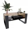 MATKAM Couchtisch IGA H50 x B100 x T53,6 cm, mit Lamellen Produktbild-Vorschau 3
