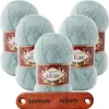 5 x ALIZE Kid Royal 50 463 Dark Mint mit Label Produktbild-Vorschau 1