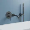 Rubinetto Freestanding Per Vasca Rea Lungo Titanium Anteprima dell’immagine prodotto 2