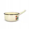 Kuketo | Emaille Milchtöpfe 1,5 l – Stieltopf Retro Rosen Produktbild-Vorschau 2