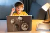 MuchoWow® Laptop Aufkleber Sticker Cover Blumen - Pflanzen Produktbild-Vorschau 3