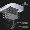 Klarstein Purista Force Hotte aspirante, Hotte murale de Voir les images du produit 6