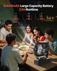 Ventilateur solaire VEVOR 10400 mAh, ventilateur de camping Voir les images du produit 2