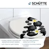 Sedile per WC SCHÜTTE MDF DECORAZIONE IN PIETRA, coperchio Anteprima dell’immagine prodotto 2