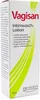 A product shot of a Vagisan Intimwaschlotion bottle on a white background. Voir les images du produit