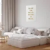Posterpapier Poster - Gold Home Is Best 29.7x42 cm Text Produktbild-Vorschau 2
