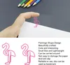 100 pcs Papierclips verhindern Schlupf niedliche Flamingo Produktbild-Vorschau 3