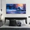 Coloray Canvas 140x70  Wandbild Leinwand Bilder Alte Hütte Produktbild-Vorschau 4
