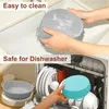2 Stück Silikonform für Heißluftfritteuse Air Fryer Liners Produktbild-Vorschau 3