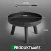 FCH focolare a legna senza fumo Ø 60 cm con attizzatoio, Anteprima dell’immagine prodotto 5