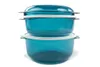 TUPPERWARE Microonde Microcook 3,0 L turchese + 1,75 L + Anteprima dell’immagine prodotto 6