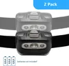 2x LED Stirnlampe Verstellbar – Unisex Kopflampe Ideal für Produktbild-Vorschau 9