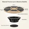 FunLife Balance Board rotonda in legno di betulla TERRA – Anteprima dell’immagine prodotto 4