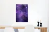 MuchoWow® Poster Aquarell - Sterne - Lila 40x60 cm - Produktbild-Vorschau 5